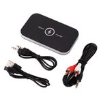 CR19 Kablosuz 2in1 A2DP Bluetooth 5.0 Ses Adaptörü Alıcı-Verici Transmitter-Receiver TV PC Araç 3.5mm Aux RCA Kablo