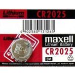 Cr2025 3V Lithium Pil Maxell ( 1 Adet Fiyatıdır)