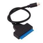 Cr30 Type-C 3.1 Sata Kablosu 2,5 İnç SSD HDD Sabit Disk Dönüştürücü 5Gbps Hızında Çevirici Adaptör Max 3TB