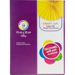 Craft And Arts 25x35cm 120gr Dosyalı Fon Kartonu 10 Renk Diğer