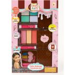 Craft And Arts Dondurma Tasarımlı Çocuk Makyaj Seti – Göz Farı, Allık, Lip Gloss (5+ Yaş) - Pembe - yok