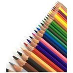CRAFT and ARTS Kuru Boya 24+4 Renk Parlak ve Canlı Renkler Tam Boy Kalem Seti