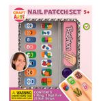 Craft and Arts Renkli Çocuk Tırnak Sticker Seti – 20 Tırnak Bandı + Törpü + Yüzük (5+ Yaş)
