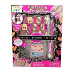 Craft and Arts Tırnak Süsleme Seti – Nail Patch & Toe Sticker + Simli Oje (5+ Yaş)