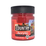 Craft Country Akrilik Hobi Boyası 120 cc 127 Bordo