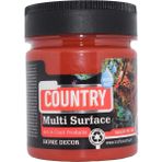 Craft Country Multi Surface Hobi Boyası 120 cc 1039 Koyu Kırmızı