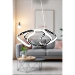 CRAFT HOME LED AVİZE 3 RENK KÜÇÜK DRON TOPSUZ KROM(SALON,MUTFAK,YATAK ODASI,KORİDOR)