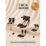 Craft Moda Kadın Çok Amaçlı Stiletto Topuklu Ayakkabı Sök Tak Papyon Kurdela Incili 5 Model 8 cm Sivri Burun - Kahverengi