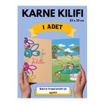Craft Sevimli Karne Kılıfı , Karne Kabı , 1 Adet , Karne Hediyesi , Öğrenci , Karne