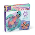 Craft-tastic — 2 Eğlenceli El Sanatları Projesi için String Art Deniz Kaplumbağası - Deniz Kaplumbağası ve Hibiscus Çiçeği - 10+ Yaş