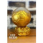 Craft3D Atölye Ballon D'or 15 Cm Boyunda (HEDİYE PAKETİ İLE BERABER) Beton Büst/figür/biblo