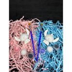 Craftboxtr Stitch & Angel Çift Taş Boyama Seti/kendin Yap,dıy,karne Hediyesi,doğum Günü,etkinlik - Beyaz
