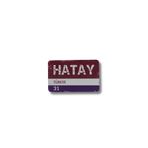 CraftbyBYC Hatay Şehir Temalı Retro Ahşap Buzdolabı Magneti-Hediyelik Konsept Magnet