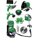 CRAFTERTOOLS Germany Sırt Tipi Benzinli Motorlu Ot Çalı Tırpanı Çim Biçme Makinesi Benzinli Sırt Tırpan