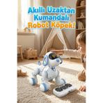 craftivio Akıllı Robot Köpek - Uzaktan Kumandalı, Dokunmatik, Programlanabilir, Dans Eden Eğitici Oyuncak