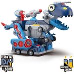 Craftivio Fitdinosaur Parçalara Ayrılabilen Manyetik Blok Montaj Çok Foksiyonlu Sök Tak Dinozor Yapı Oyuncağı