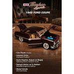 craftivio Motor Max 1:24 1949 Ford Coupe Model Araba Metal Diecast - Bordo