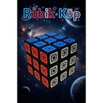 Craftivio Profesyonel 3x3 Hızlı Zeka Küpü - Özel Dokulu Siyah Speed Cube - Akıl ve Mantık Oyunu - Çok Renkli