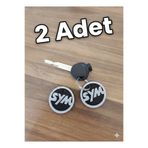 Craftix SYM Motosiklet Anahtarlığı (2 Adet) - Scooter ve Motor Tutkunları İçin Özel Tasarım
