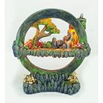 CraftMaket Işıklı Tütsülüklü Hayal Çemberi Geriakış Tütsülük Gece Lambası Çok Renkli