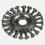 Craftomat 115 mm Örgülü Disk Tel Fırça