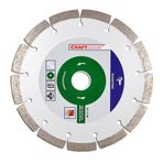 Craftomat 180 mm Yeşil Beton Segme Nt Elmas Kesici Disk