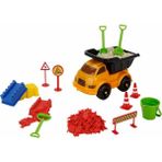Crafy Damperli Kamyon 500 gr 14 Parça Oyun Kumu Seti
