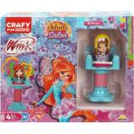 Crafy Winx Sihirli Salon Oyun Hamur Seti 15 Parça - Flora - Renkli