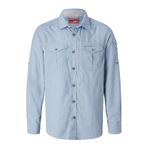 Craghoppers CMS605 Mavi NosiLife Mens Adventure II LS Erkek Gömlek