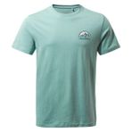 Craghoppers CMT936 Mens Mightie SS Kısa Kollu Turkuaz Erkek T-Shirt