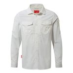 Craghoppers Erkek Nl ADV Ls Gömlek, beyaz (Optic White), XXL