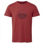 Craghoppers Mens Mightie Ss T-Shirt Erkek Bordo Kısa Kollu Tişört Cmt936