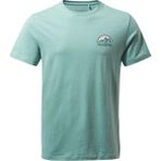 Craghoppers Mens Mightie Ss T-Shirt Erkek Turkuaz Kısa Kollu Tişört