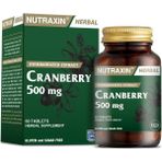 Cranberry 500 Mg 60 Tablet Takviye Edici Gıda - Standart