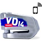 CRANNS VD14 Alarmlı Disk Kilidi Bluetooth App Kontrollü 304 Paslanmaz SRA Sertifikalı 14 mm Karbür PİM