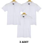 Crassi Erkek Çocuk Okul T-Shirt 3' Lü - Beyaz - 9 Yaş