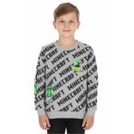 CRASSİ Erkek Çocuk Sweatshirt Minecraft Baskılı