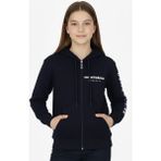 Crassi Kız Çocuk Hırka Baskılı Kışlık Şardonlu - Lacivert - 9 - 10 Yaş