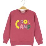 Crassi Kız Çocuk Sweatshirt - 7 Yaş - Gül Kurusu
