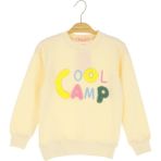 Crassi Kız Çocuk Sweatshirt - 7 Yaş - Krem