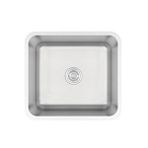 CRAUF Crauf Lavello 3040 Mat Inox 37x41 Tezgah Altı Paslanmaz Çelik Mutfak Eviyesi Gümüş