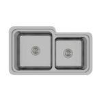Crauf Lavello 3078 Nano Mat Gri Paslanmaz Çelik Eviye