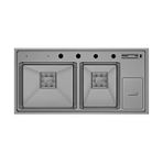 CRAUF Lusso 1065 - Nano Mat Gri Mutfak Eviyesi