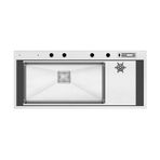 Crauf Lusso 1080 Inox Paslanmaz Çelik Eviye