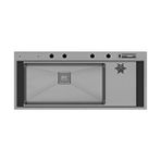 CRAUF Lusso 1080 - Nano Mat Gri Mutfak Eviyesi