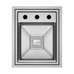 CRAUF Lusso 6390 - Nano Mat Gri Mutfak Eviyesi