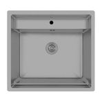 Crauf Poli 510x580x228 mm Mat Gri Eviye