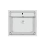 Crauf Poli 6301 Pvd Inox Tek Gözlü 51X58 Cm Paslanmaz Çelik Mutfak Eviyesi
