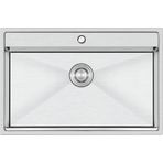 Crauf Poli 6303 Pvd Inox Tek Gözlü 51X78 Cm Paslanmaz Çelik Mutfak Eviyesi