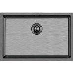 Crauf Stella 4454 Füme Siyah 540X440 mm Eviye